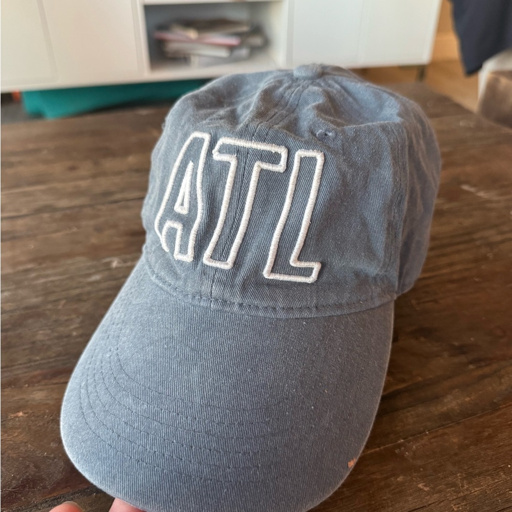Blue Atl Baseball Cap - image 2
